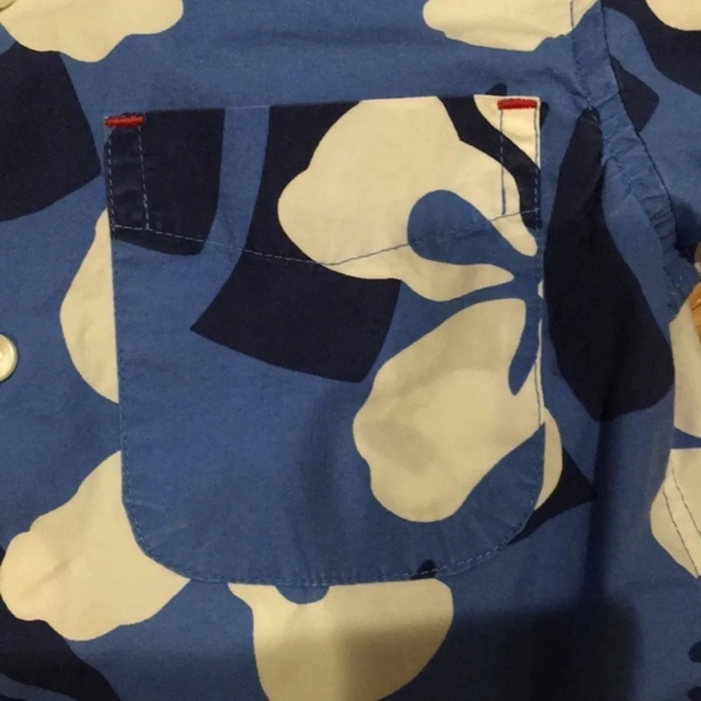 Boys Tropical 🏝 Gap Cotton shirt sleeve Shirt 4​